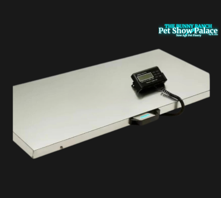 OSCAT- Oversized Digital Pet Scale | Heavy-Duty Stainless Steel Dog & Cat Weighing Scale