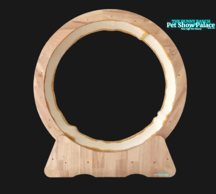 OSCAT Silent Wooden Cat Wheel – The Zoomies-Proof Exercise Wheel for Indoor Cats