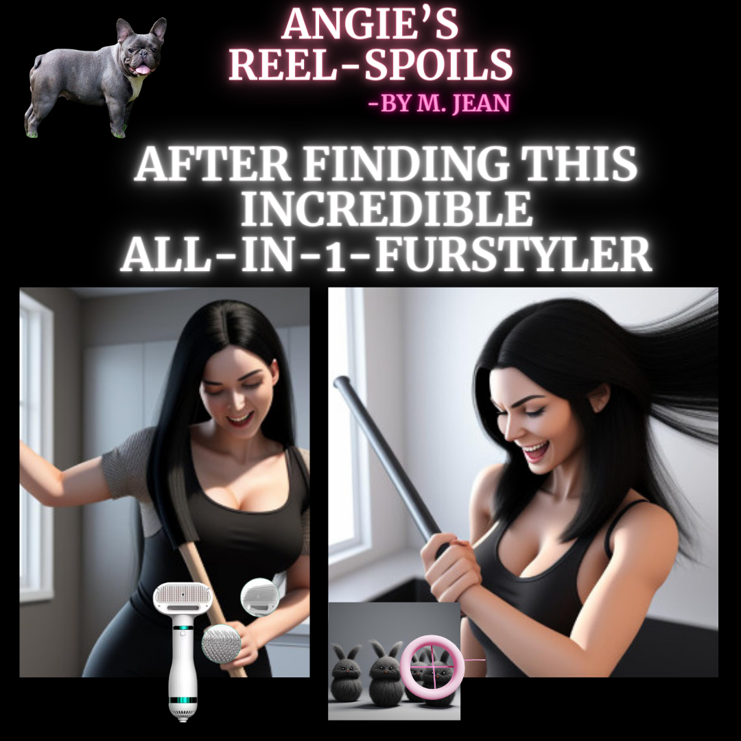 🐶✨ Take-Me-Anywhere™ DeluXe Massage • Anti-Shed Comb • Blow-Dry Fur Styler  Because your pet deserves the glow-up.