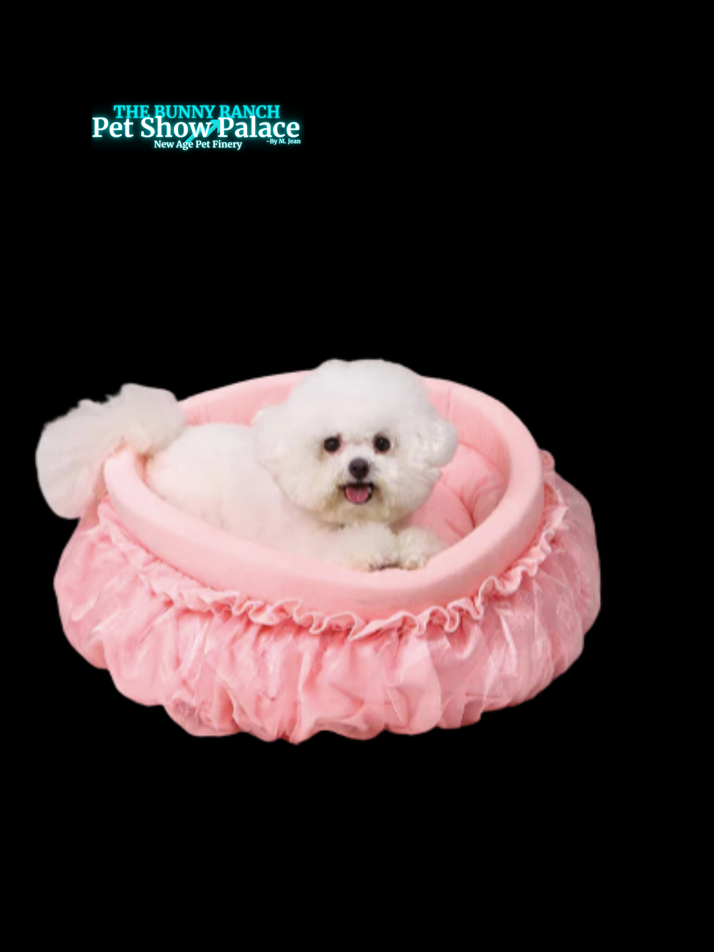 Luxury Calming Lace Dog & Cat Bed – Soft Sustainable Washable Non-Slip Pet Sofa