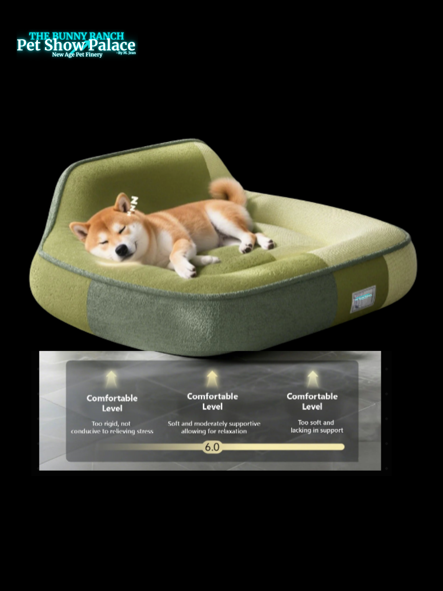 Small, Medium & Large Dog Bed — Thick Winter Warm Pet Mattress with Spliced Color Design for All Seasons