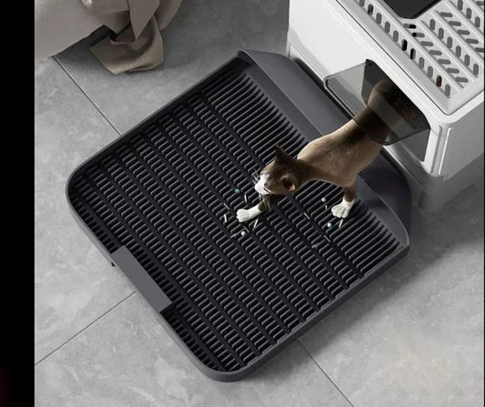 No-Spill Cat Litter Mat | Waterproof No-Mess Anti-Tracking Floor Protector🐾