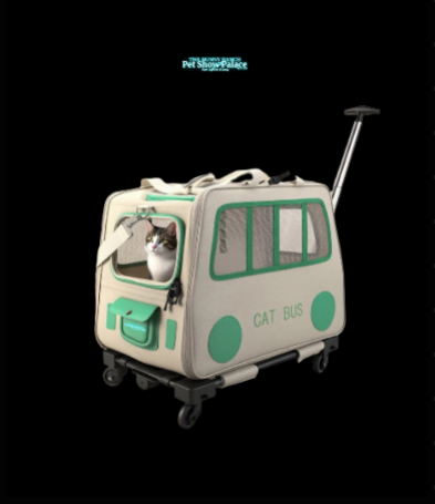 🔥 2025 Portable Pet Stroller Backpack  Because your pet doesn’t walk. They ARRIVE