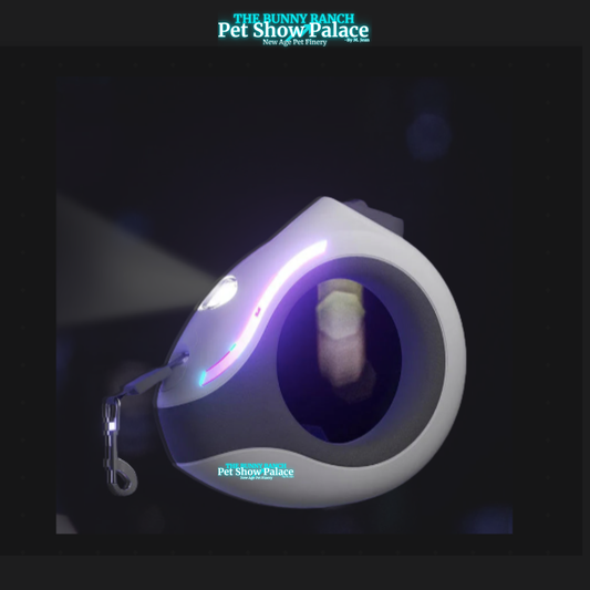 Asian Ferrari LED Hands-Free Dog Leash  – USB-C Light-Up, Retractable, Small Dogs