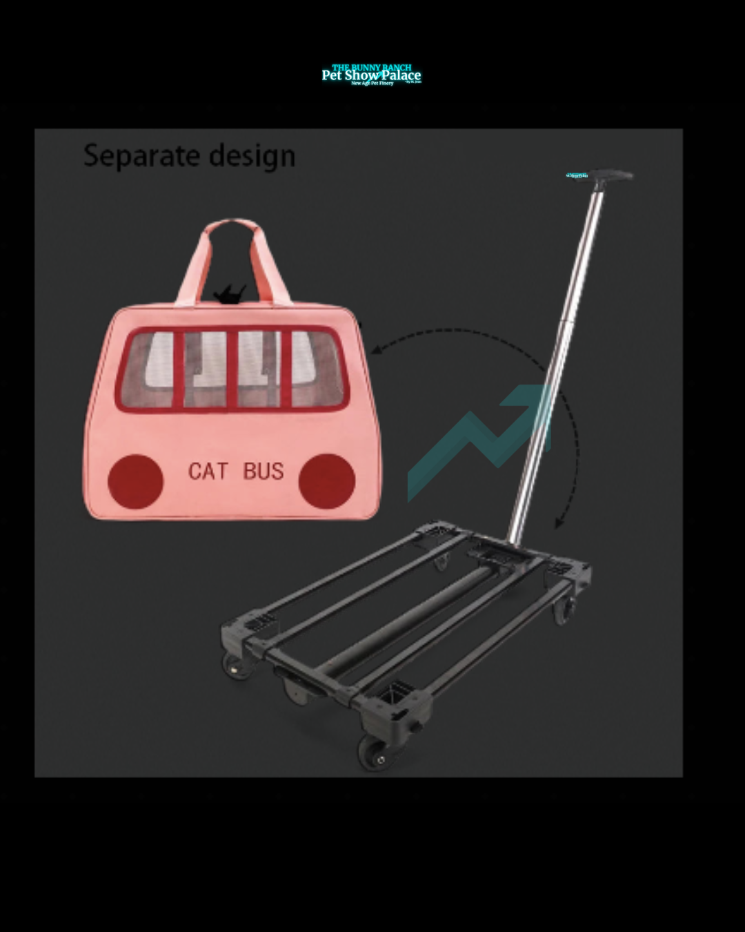 🔥 2025 Portable Pet Stroller Backpack  Because your pet doesn’t walk. They ARRIVE