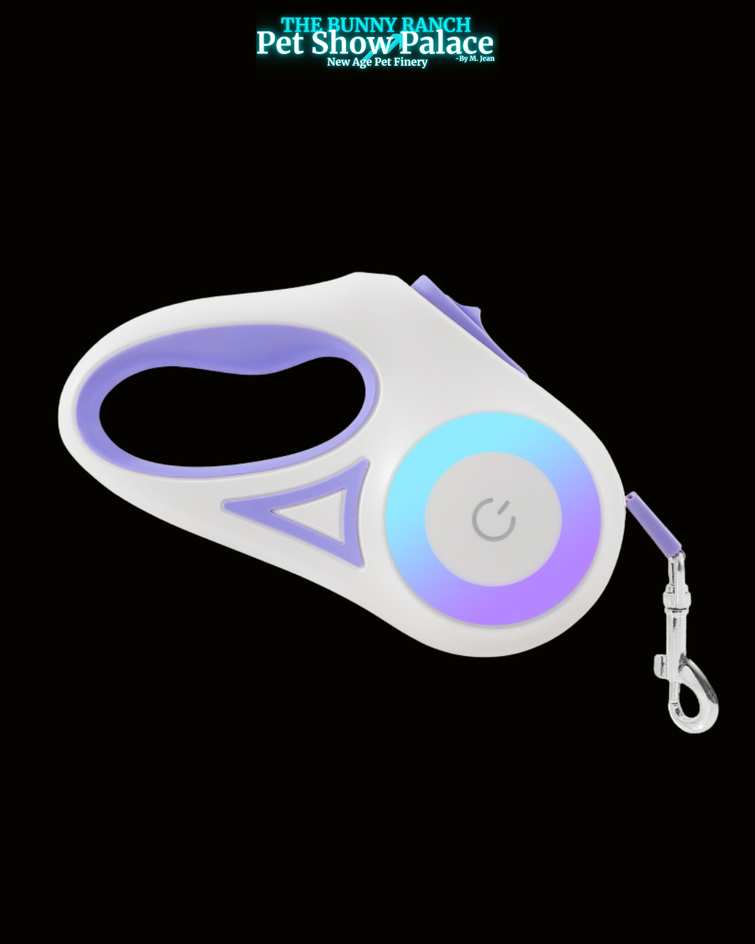 Retractable Glow & Tow Dog Leash ? Reflective LED Retractable Leash for Safe Night Walks, Strong Tangle-Free Pet Leash