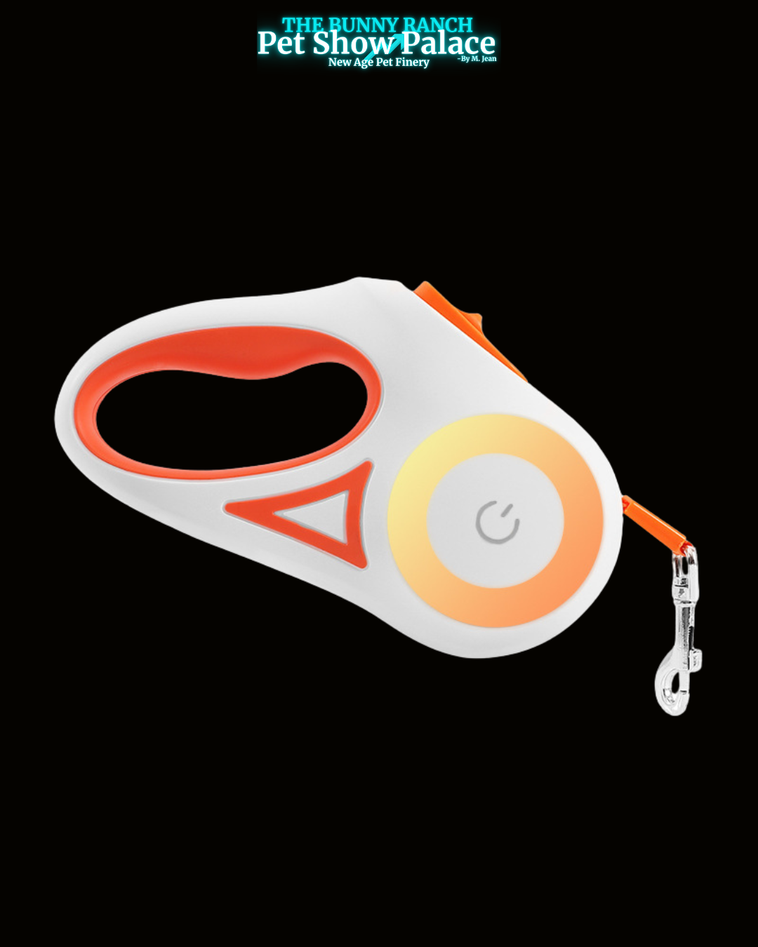Retractable Glow & Tow Dog Leash ? Reflective LED Retractable Leash for Safe Night Walks, Strong Tangle-Free Pet Leash
