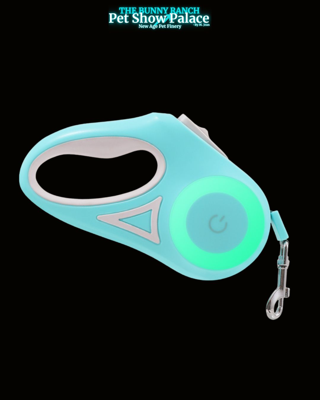Retractable Glow & Tow Dog Leash ? Reflective LED Retractable Leash for Safe Night Walks, Strong Tangle-Free Pet Leash