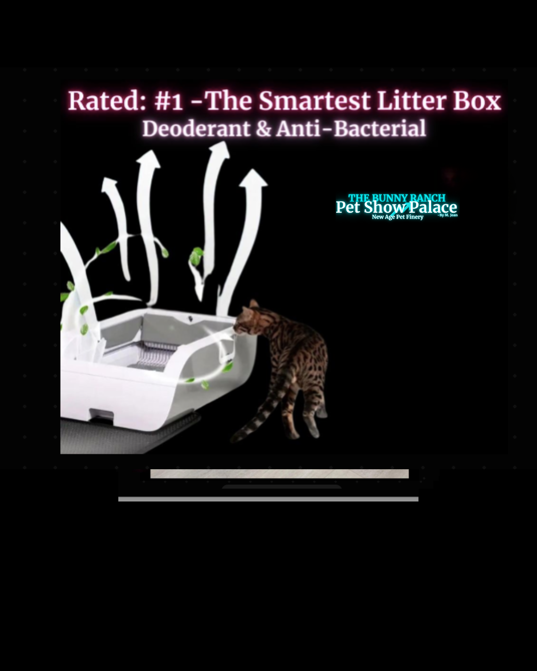 Electric Self-Cleaning Litter Box | Automatic Odor-Control Cat Toilet (Hands-Free, Smart & Sassy)