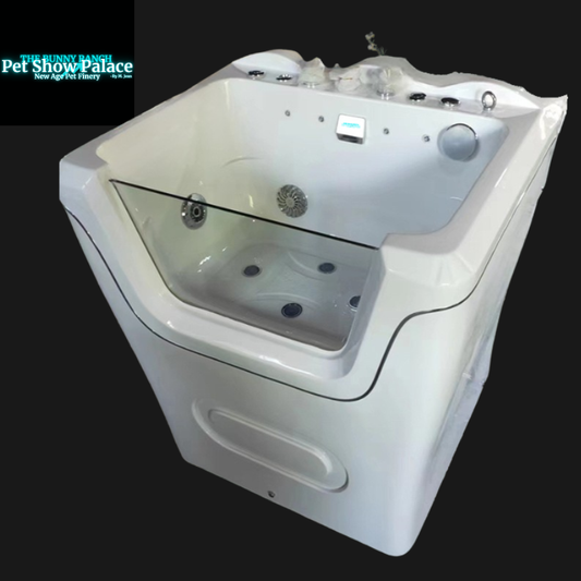 Electric LED Pet Bathtub – Salon-Grade Grooming Tub for Dogs & Cats